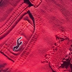 ***SOLD *** Hollister denim shorts